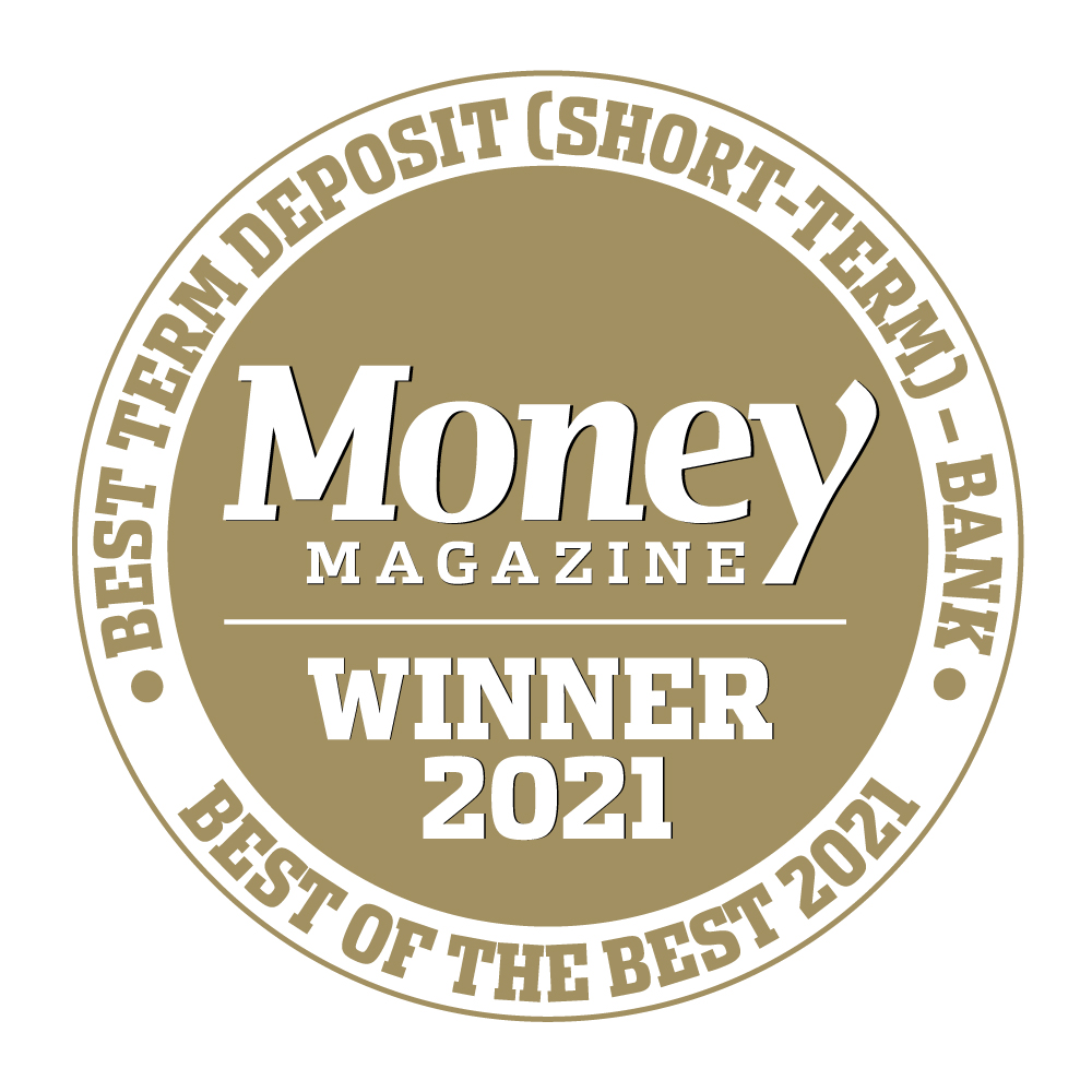 Money Magazine 2021 Best short term deposit 